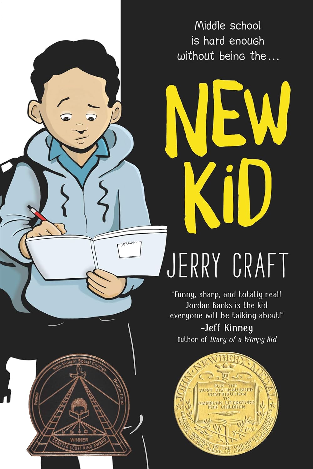 New Kid- A Newbery Award Winner